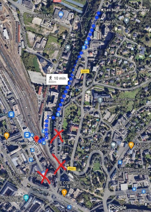 Apartament Les Balcons De Chambéry Zewnętrze zdjęcie